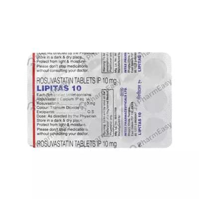 LIPITAS GOLD 10MG 10S