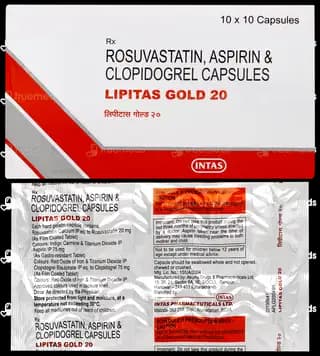 LIPITAS GOLD 20MG 10S