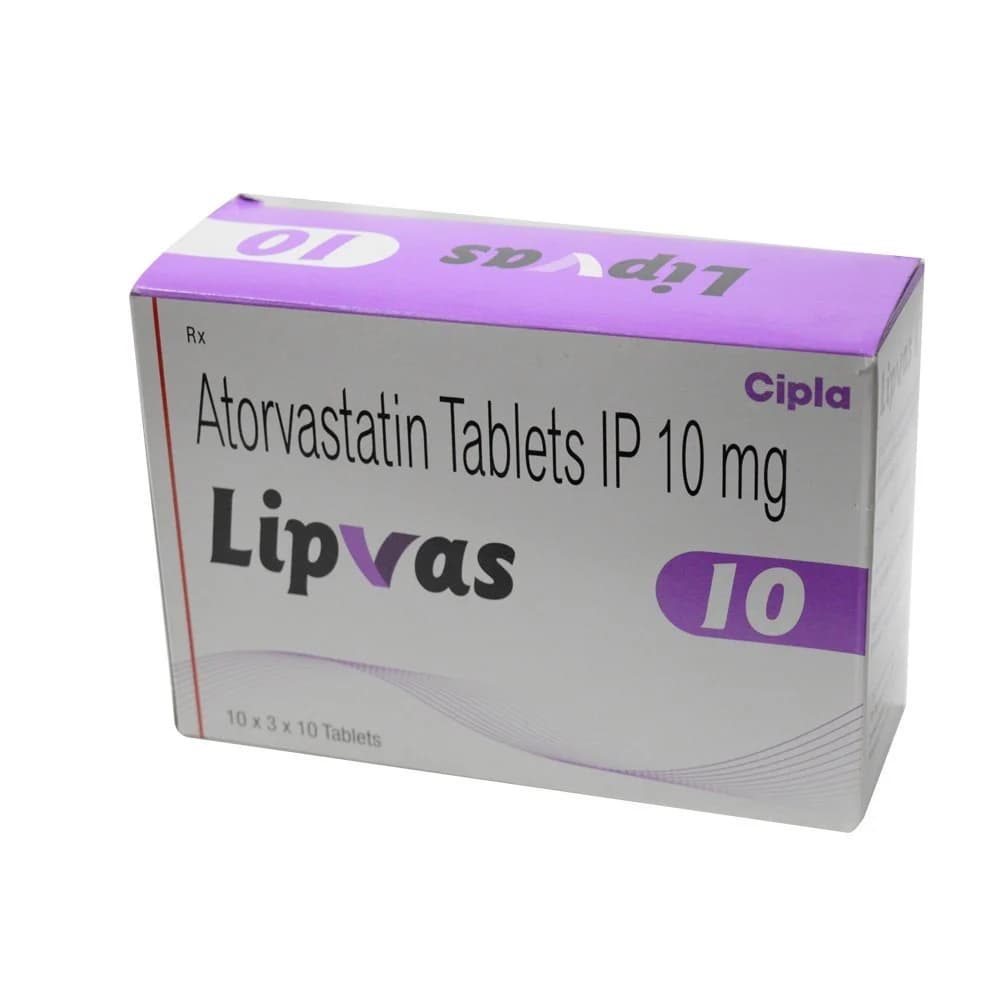 LIPVAS 10MG TAB