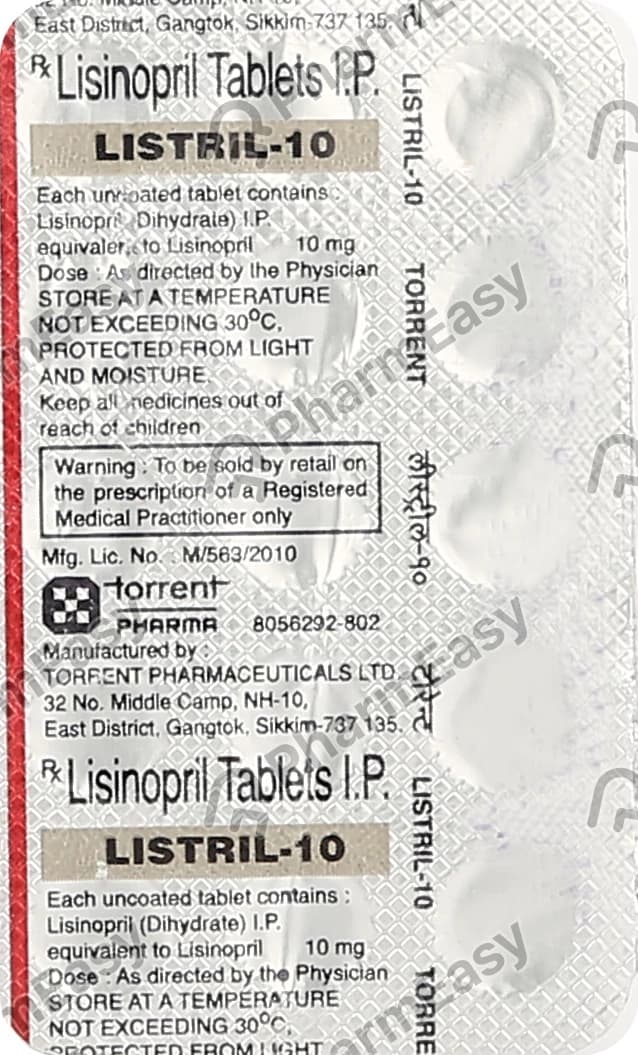LISTRIL 10MG TAB 15`S