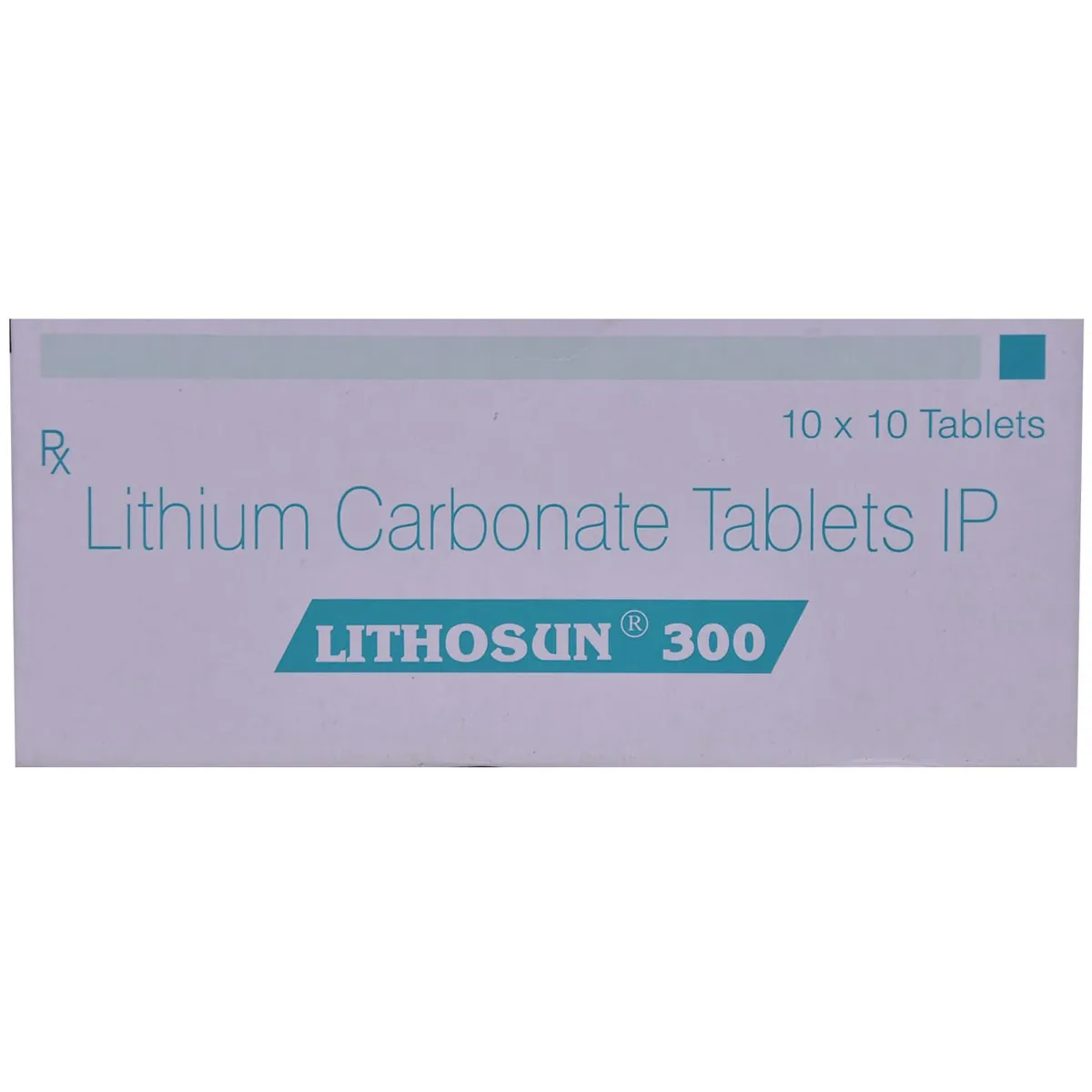 LITHOSUN 300MG TAB 10`S