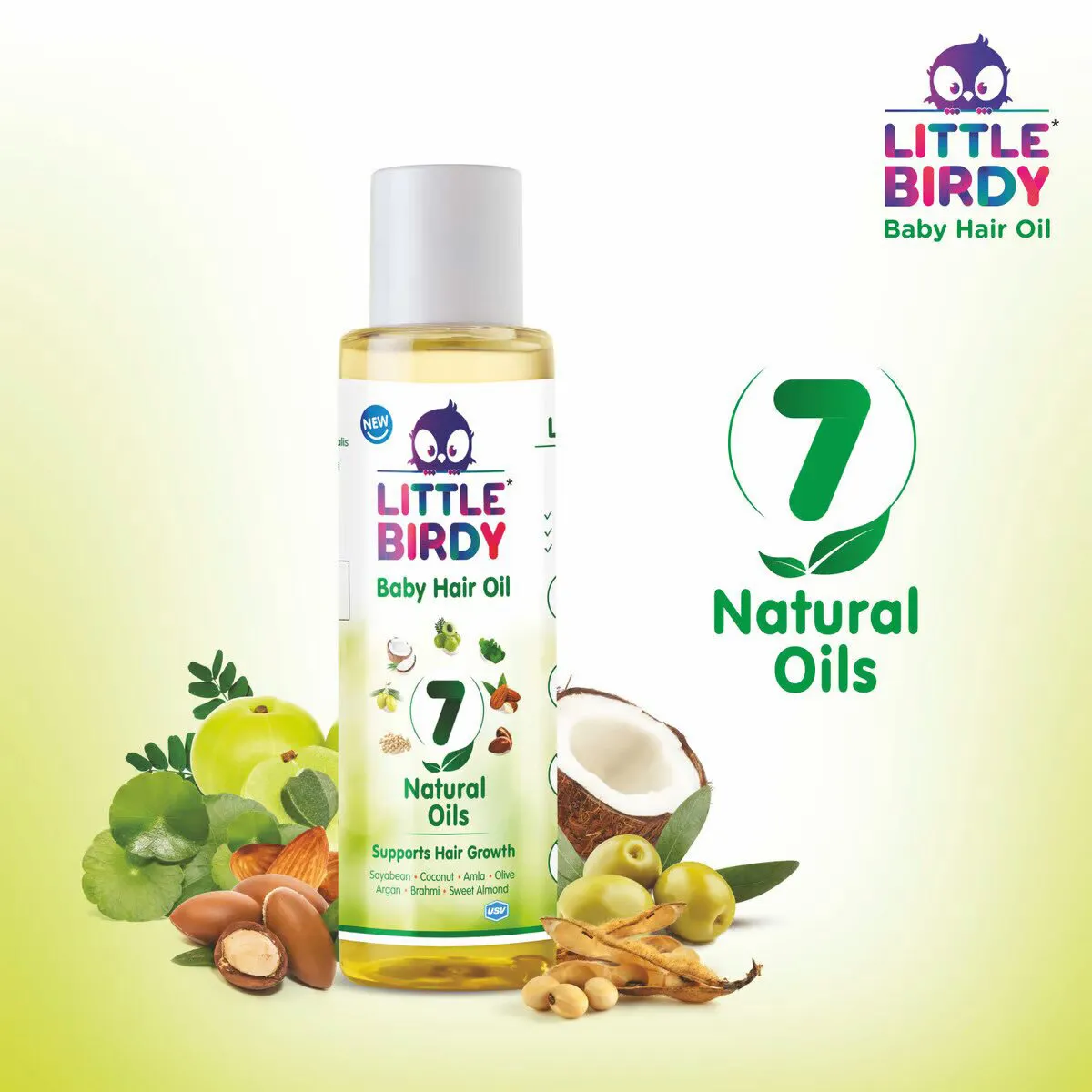 LITTLE BIRDY BABY HAIR OIL