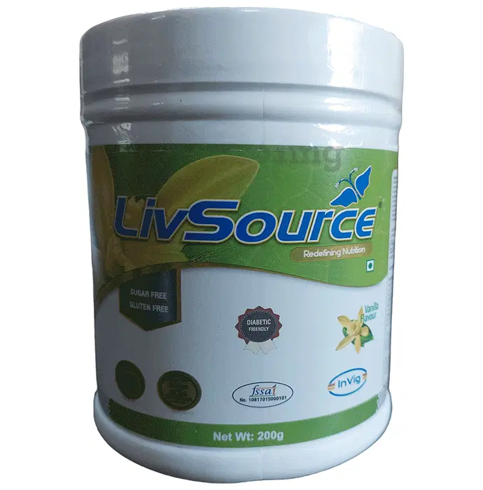 LIVSOURCE VANILLA POWDER