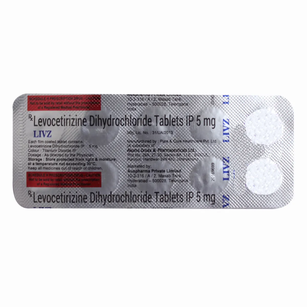 Livz 5 MG Tab