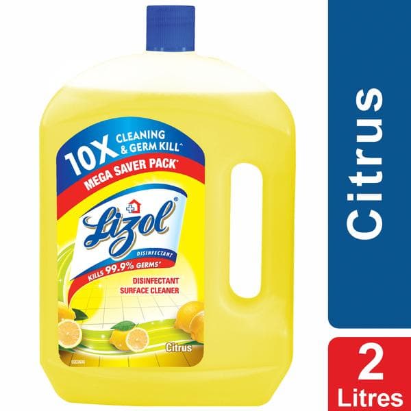 LIZOL CITRUS FC 2L+HARPIC 500ML
