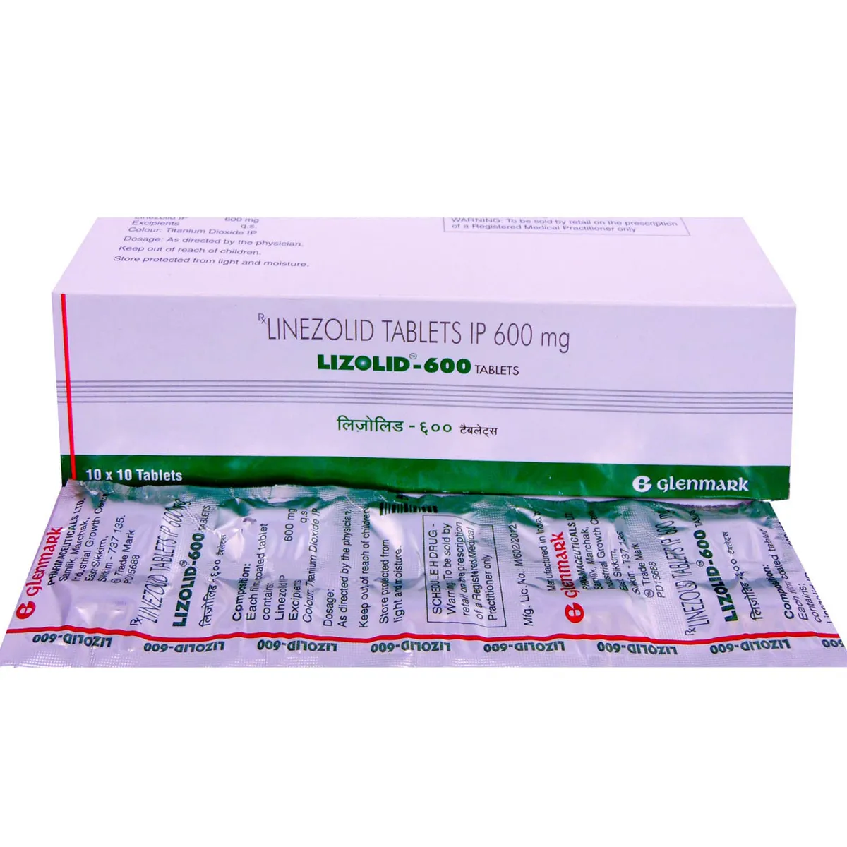 LIZOLID 600MG TAB 10`S