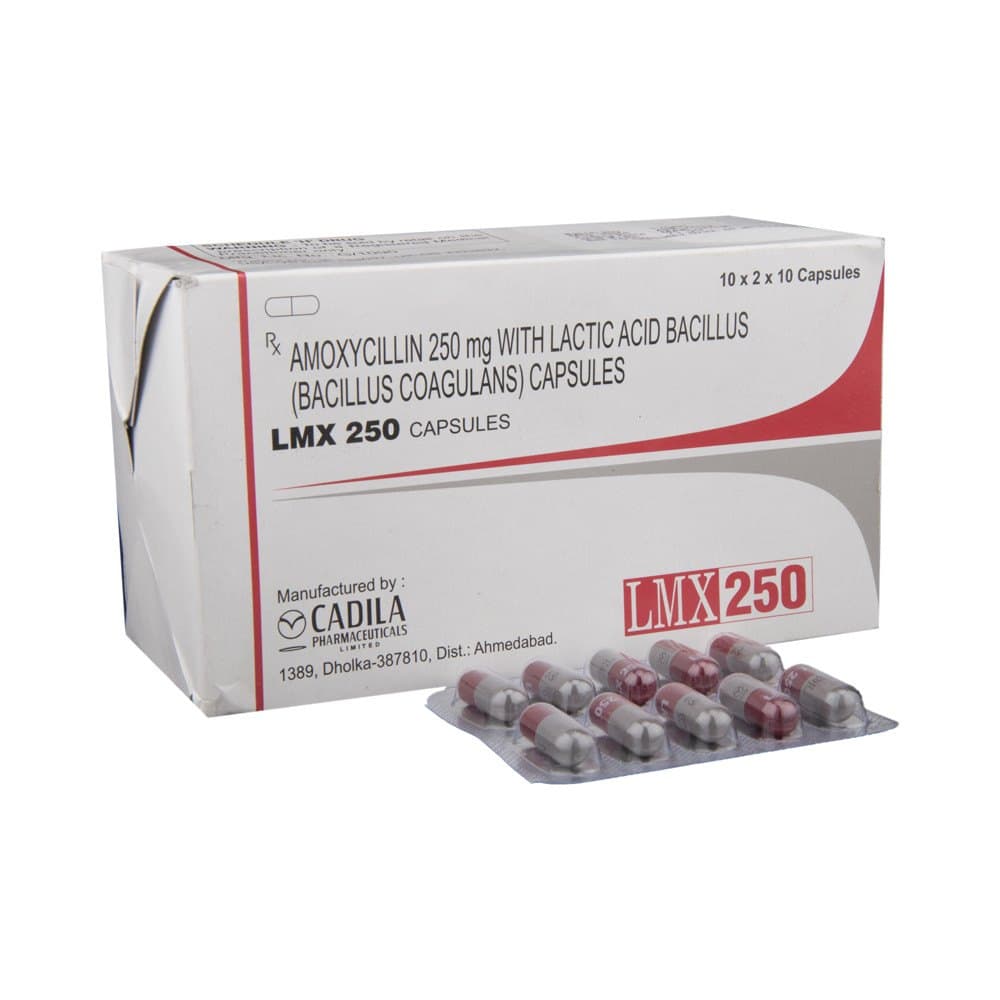 LMX 250MG CAP 10`S