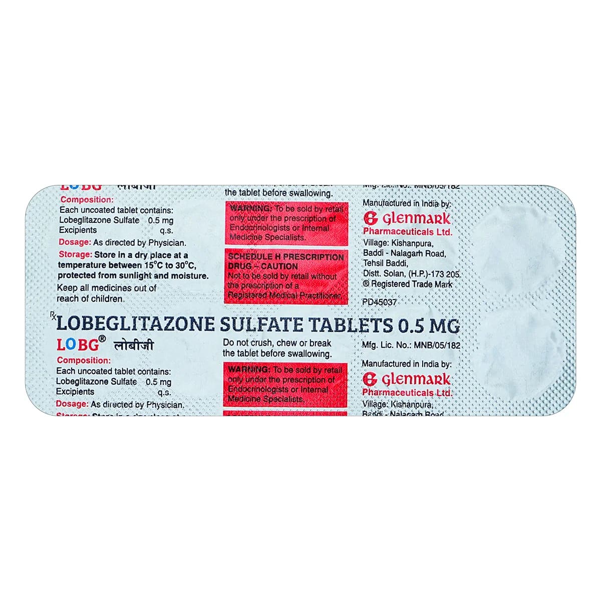 LO-BG 0.5MG TABS