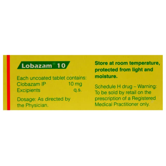 Lobazam 10MG Tab 10S