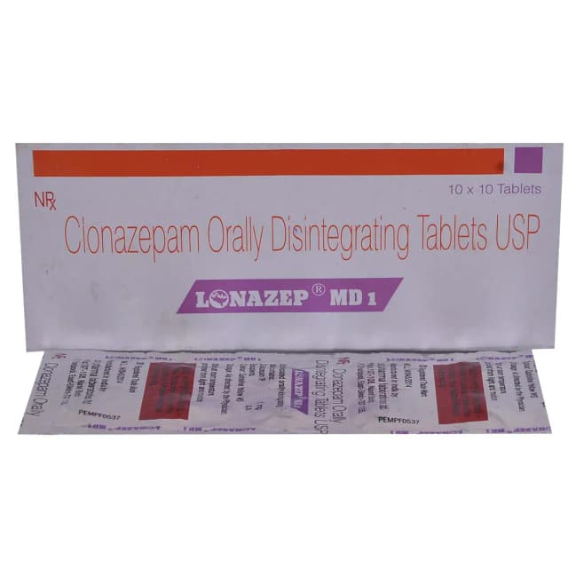 Lonazep Md-1MG 10S
