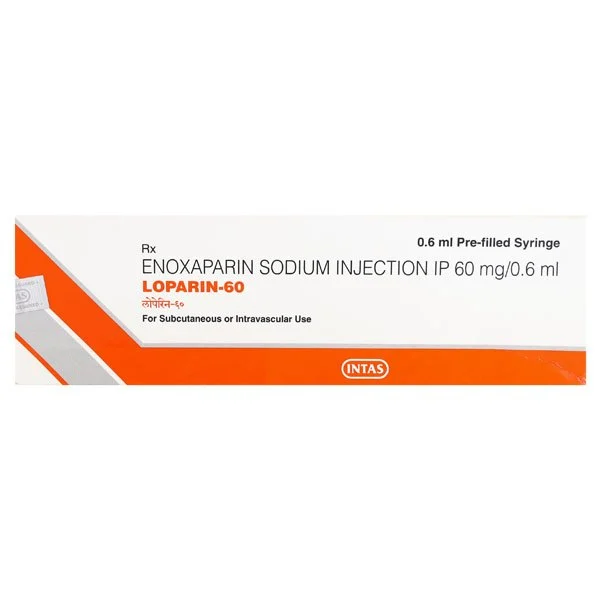 LOPARIN 60MG INJ 0.6ML