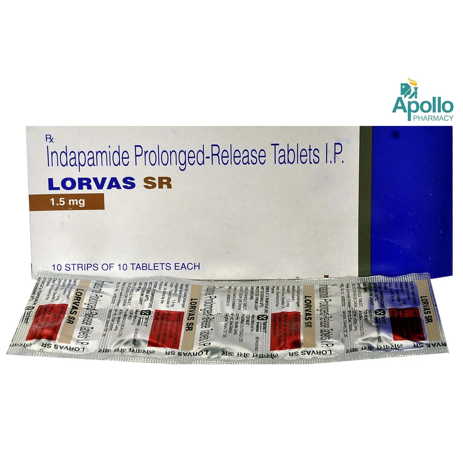LORVAS SR TAB 10`S