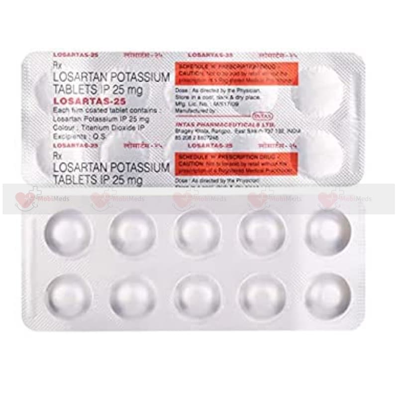 LOSARTAS 25 TAB