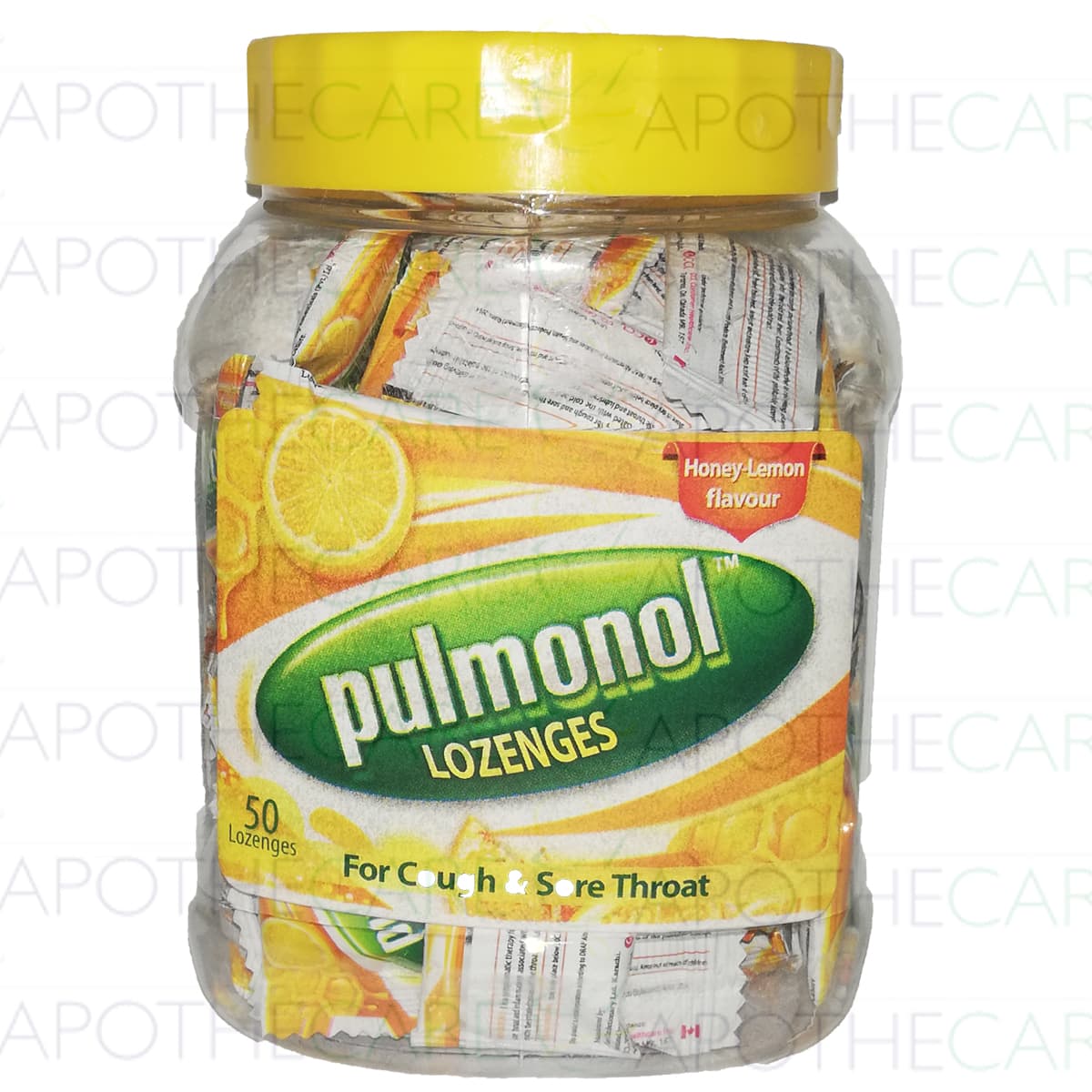 LOSILS HONEY LEMON LOZENGES JAR 50*2`S
