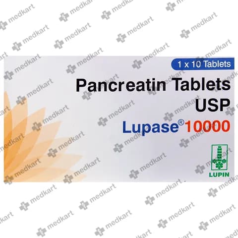LUPASE 10000MG TAB