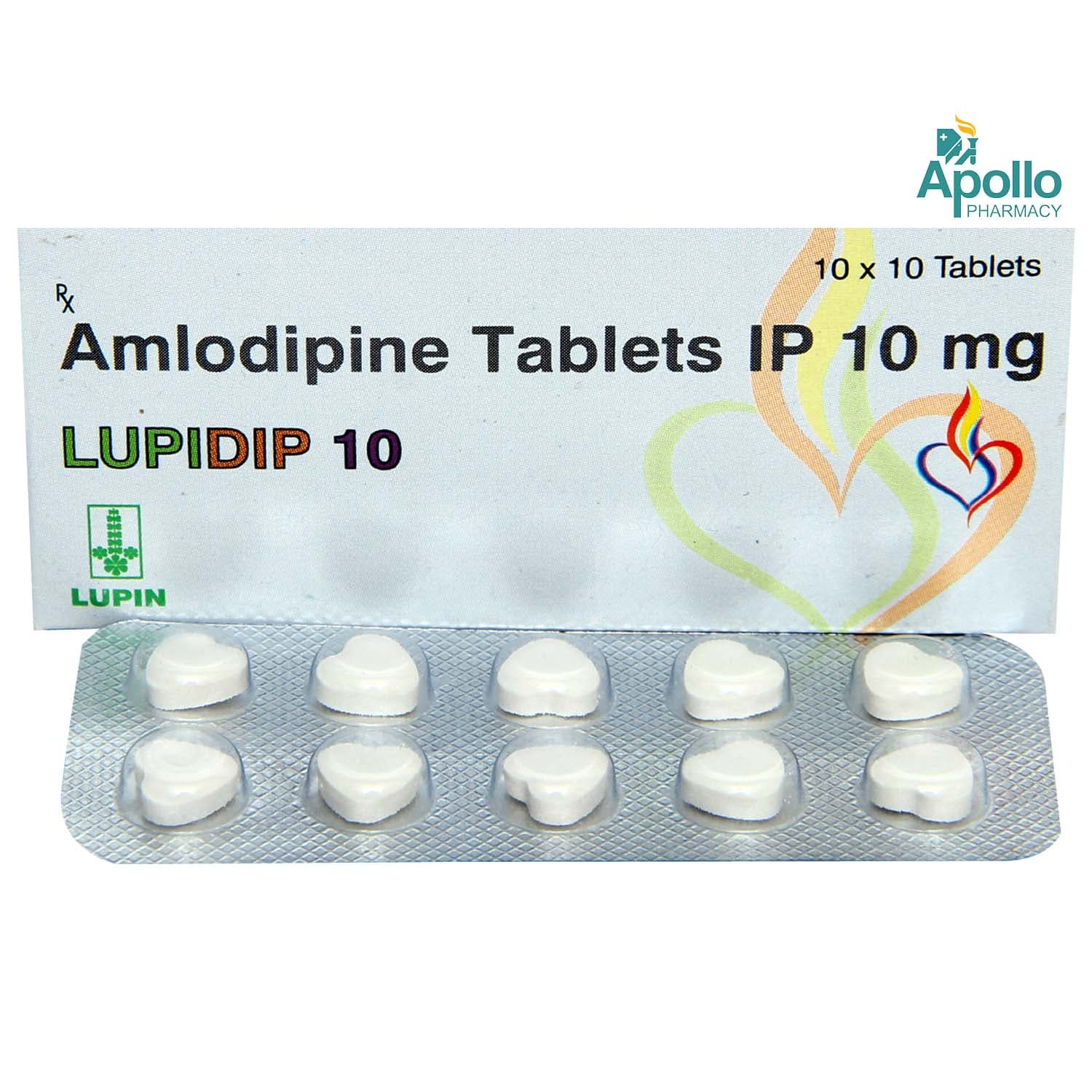 LUPIDIP 10MG TAB