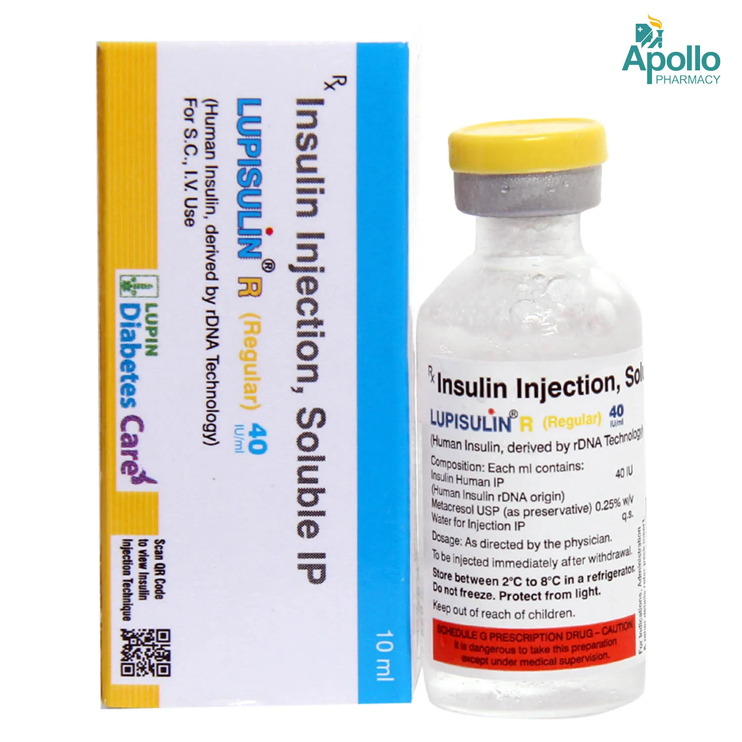 LUPISULIN-R 40 10ML