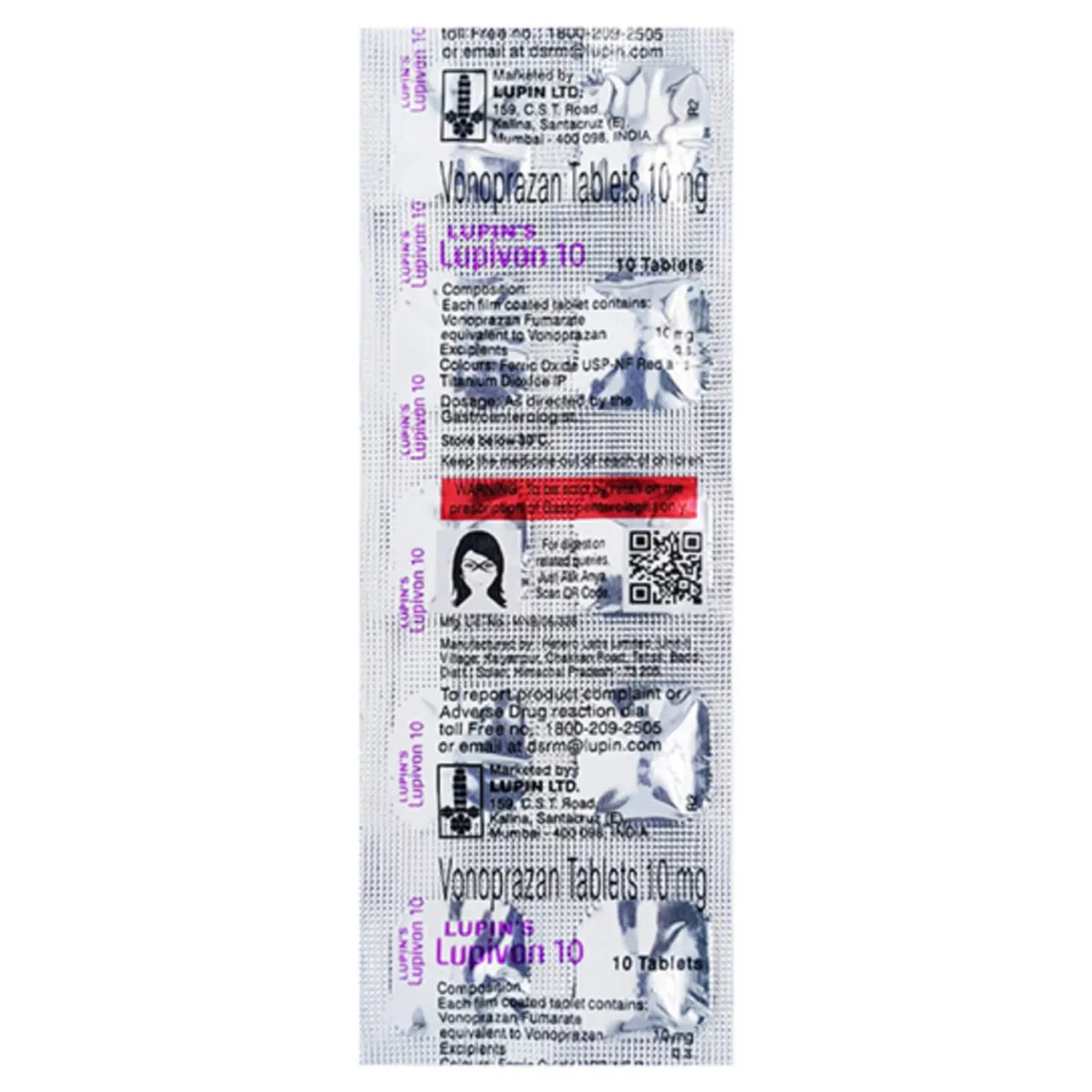 LUPIVON 10MG TAB
