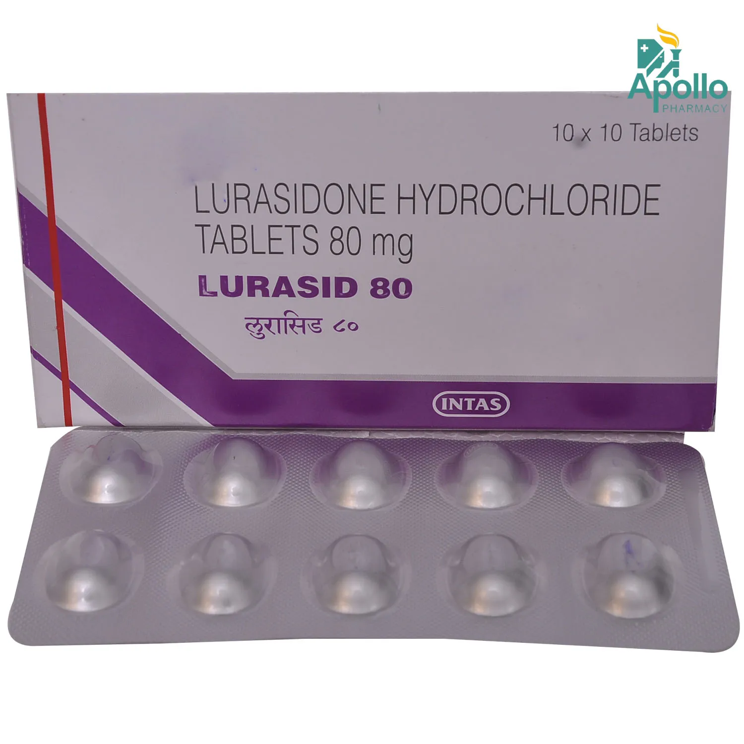 LURASID 80MG TAB