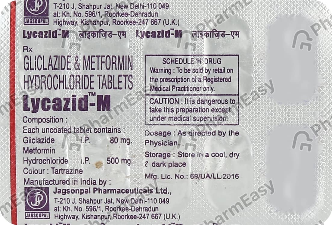 LYCAZID-M TAB