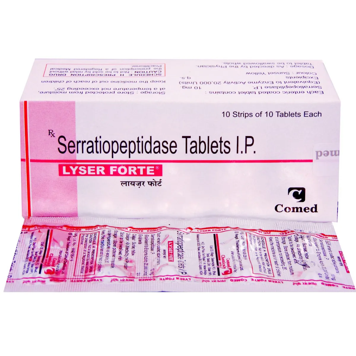 LYSER FORTE TAB 10`S