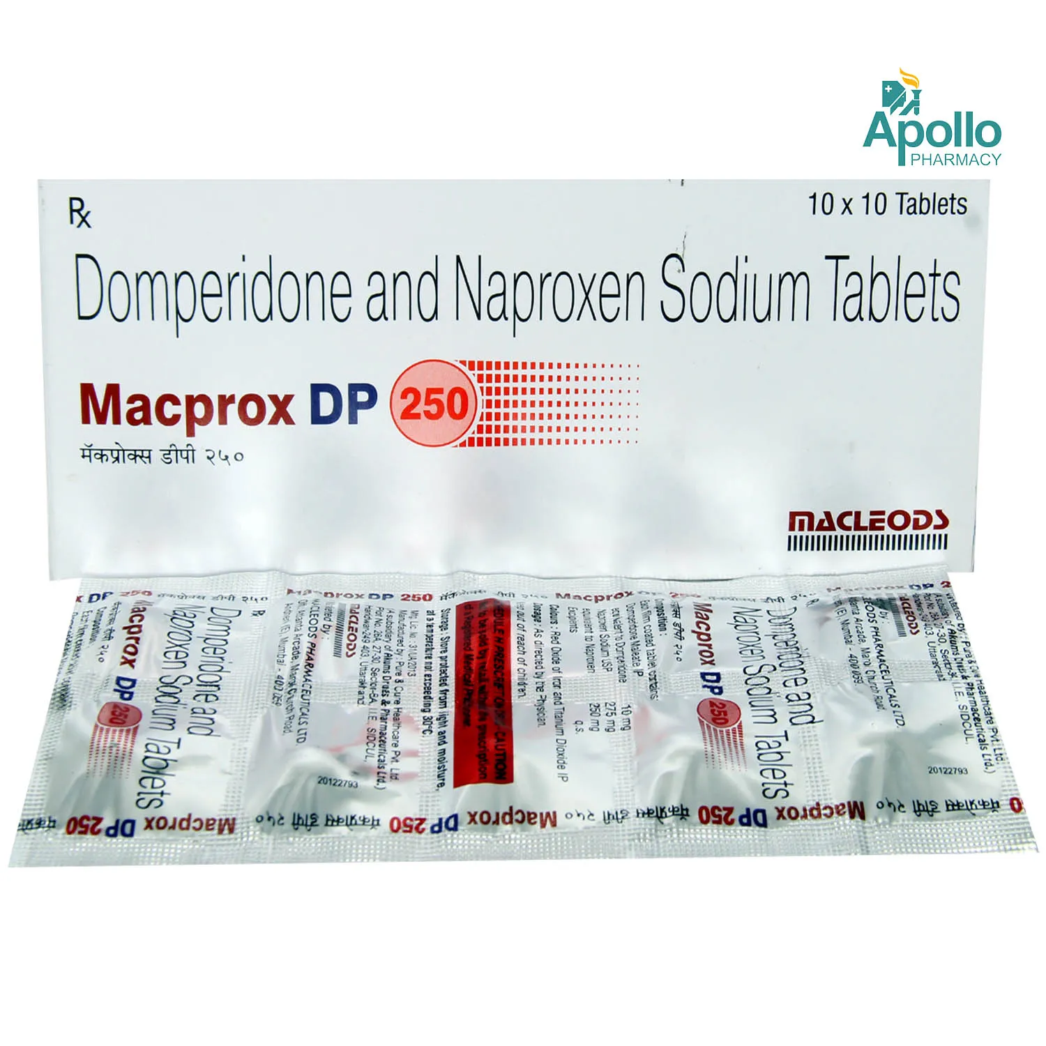 MACPROX DP 250MG