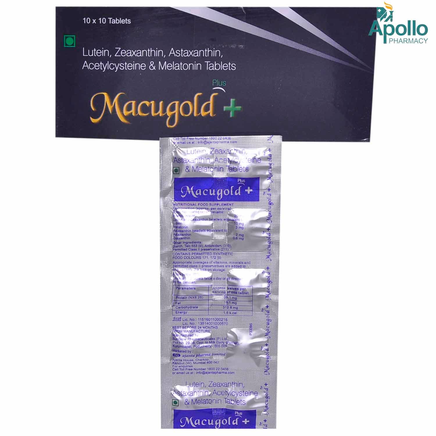 MACUGOLD PLUS TAB