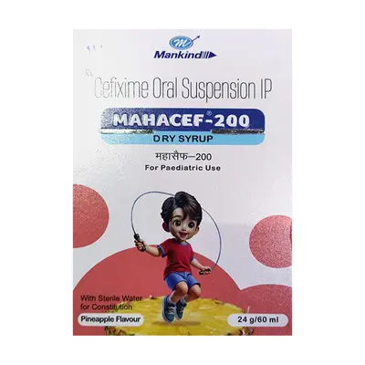 MAHACEF-200 DRY SYRUP