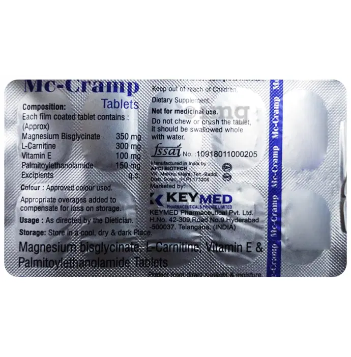 MAINTCAL-CRAMP TAB