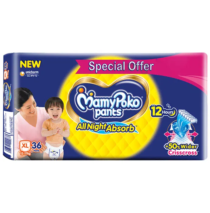 Mamypoko All Night Absorb Pants Large