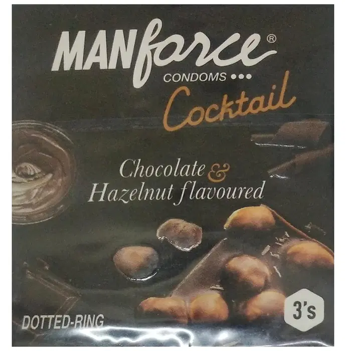 MAN CONDOM CHO+HAZELNUT