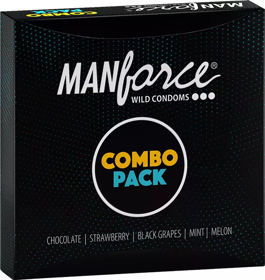 MAN WILD CONDOMS CHOCOLATE