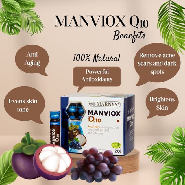 MANVIOX Q10 ROYAL JELLY LIQUID