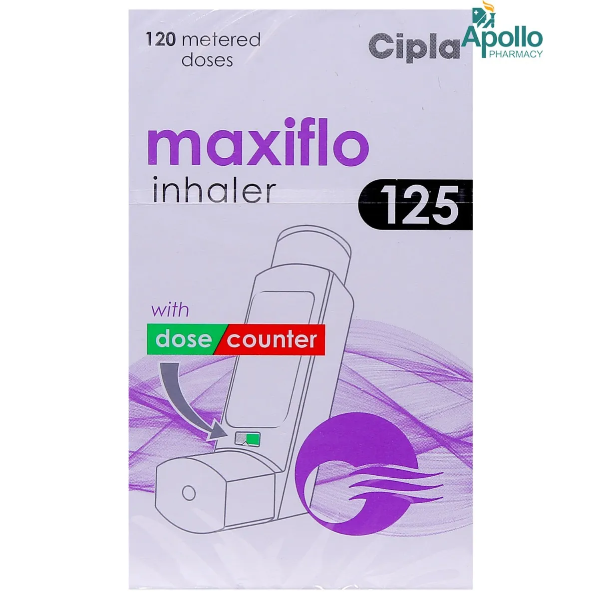 MAXIFLO 125 INHALER 1`S