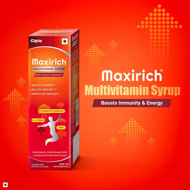 MAXIRICH MULTIVITAMIN SYRUP 200ML