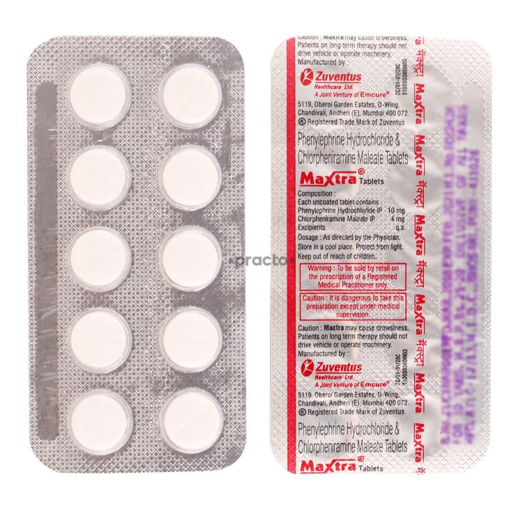 MAXTRA TAB 10`S