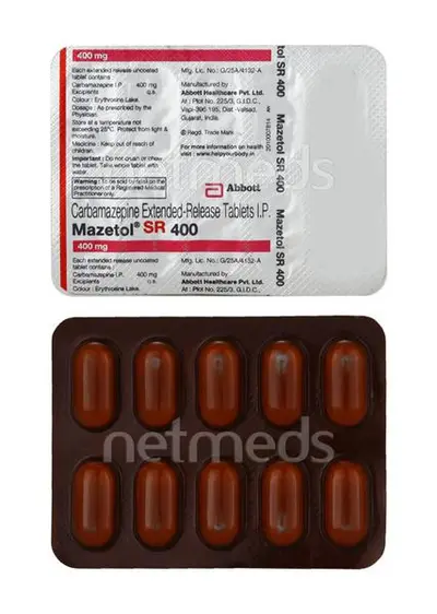 MAZETOL 400MG TAB 10`S