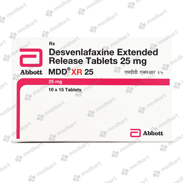 MDD XR 25MG TAB