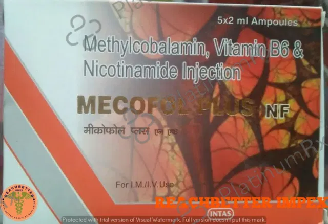MECOFREE PLUS 1000MG INJ
