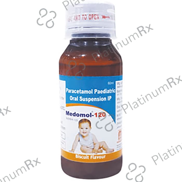 MEDOMOL 120MG SUSPENSION