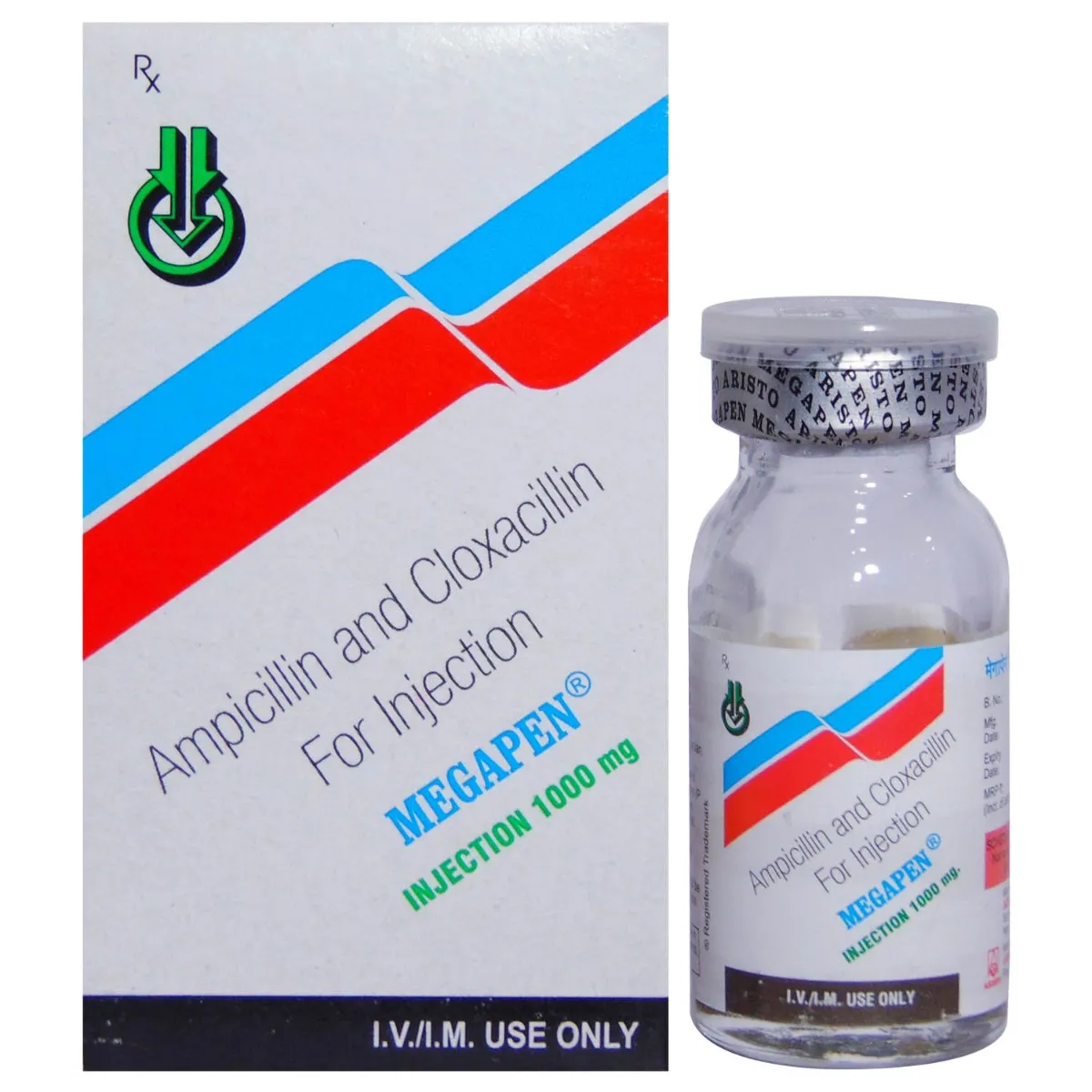MEGAPEN 1GM INJ VIAL