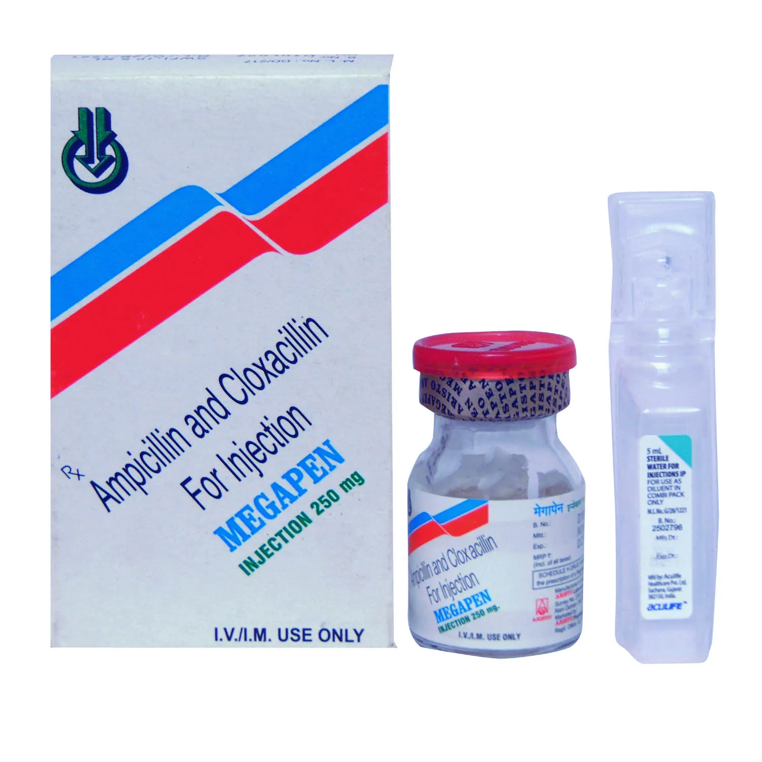 MEGAPEN 250MG INJ VIAL