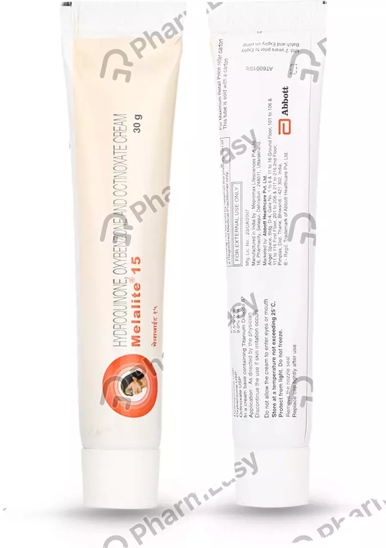 Melalite 15 Cream (30 Gm)