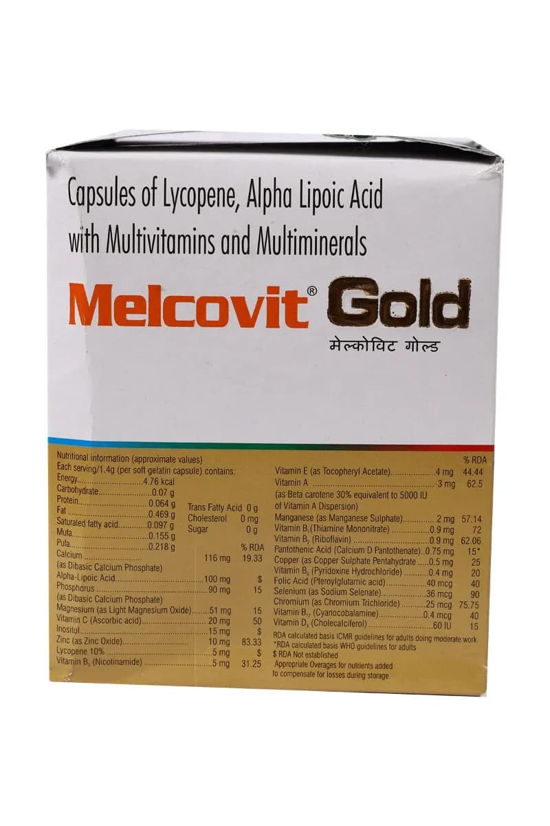 MELCOVIT GOLD CAPS
