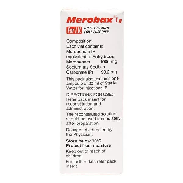 MEROBAX 1GM INJ