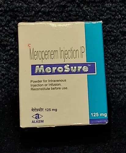 MEROSURE 125MG INJ