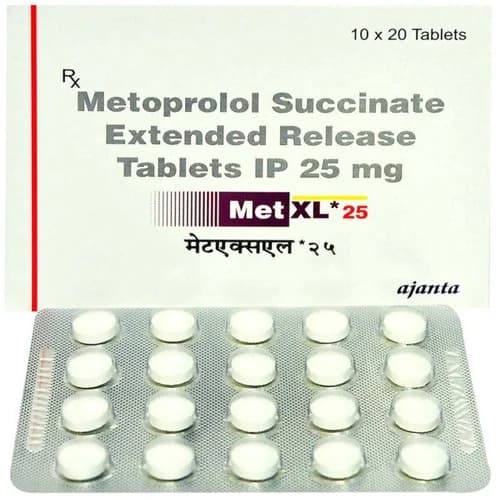 MET XL D 25/10MG TAB