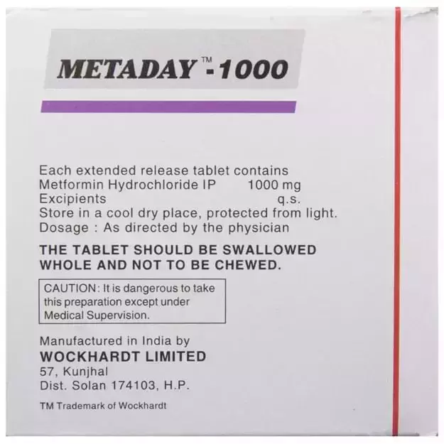 METADAY 1000MG