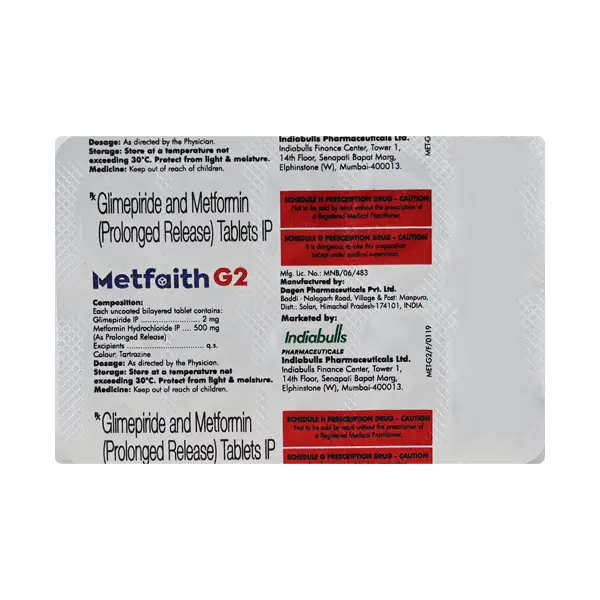 METFAITH 1000MG TAB