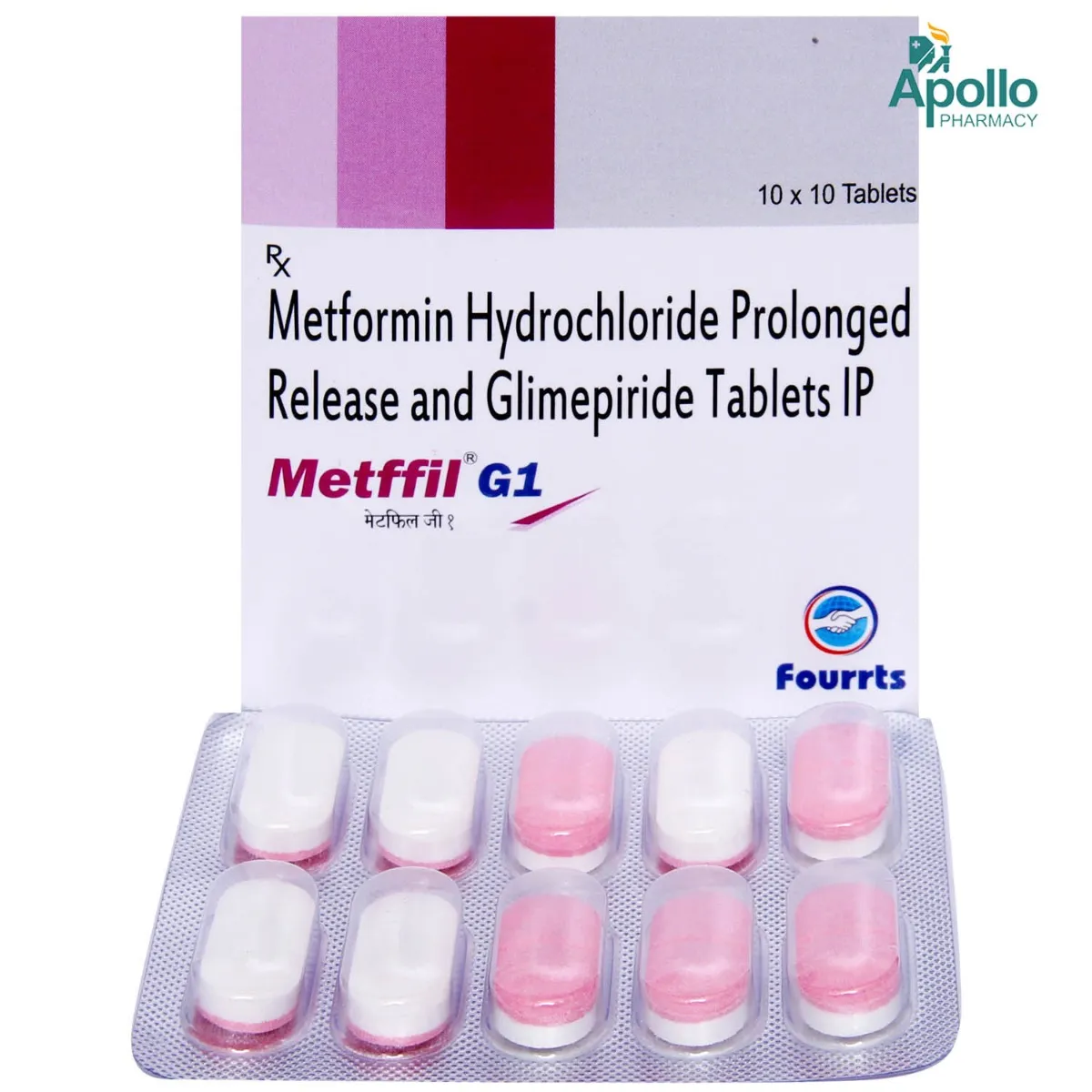 METFFIL 500MG TAB 10`S
